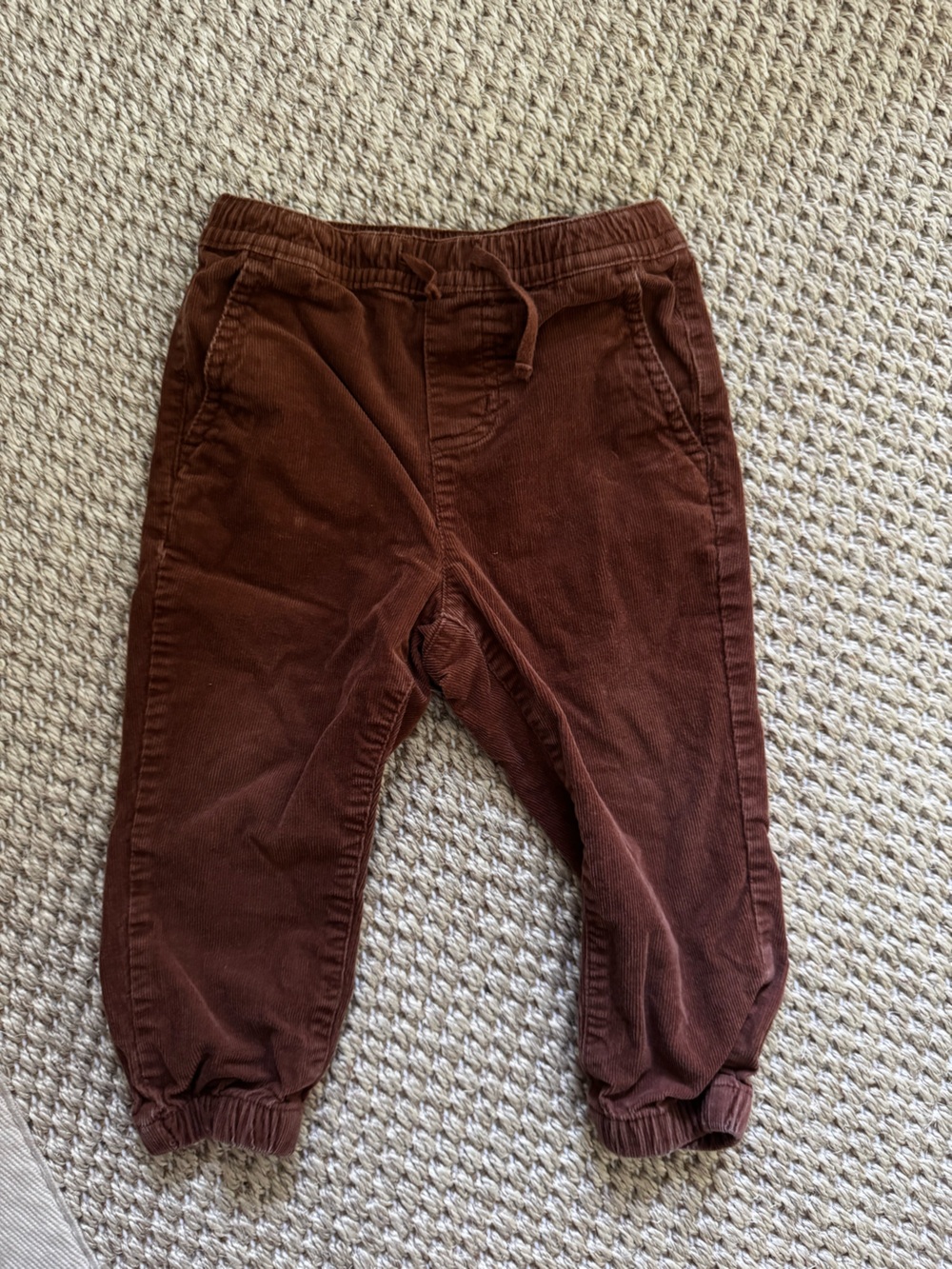 Janie and Jack boys Straight-Leg Corduroy Jeans in Deep Brown